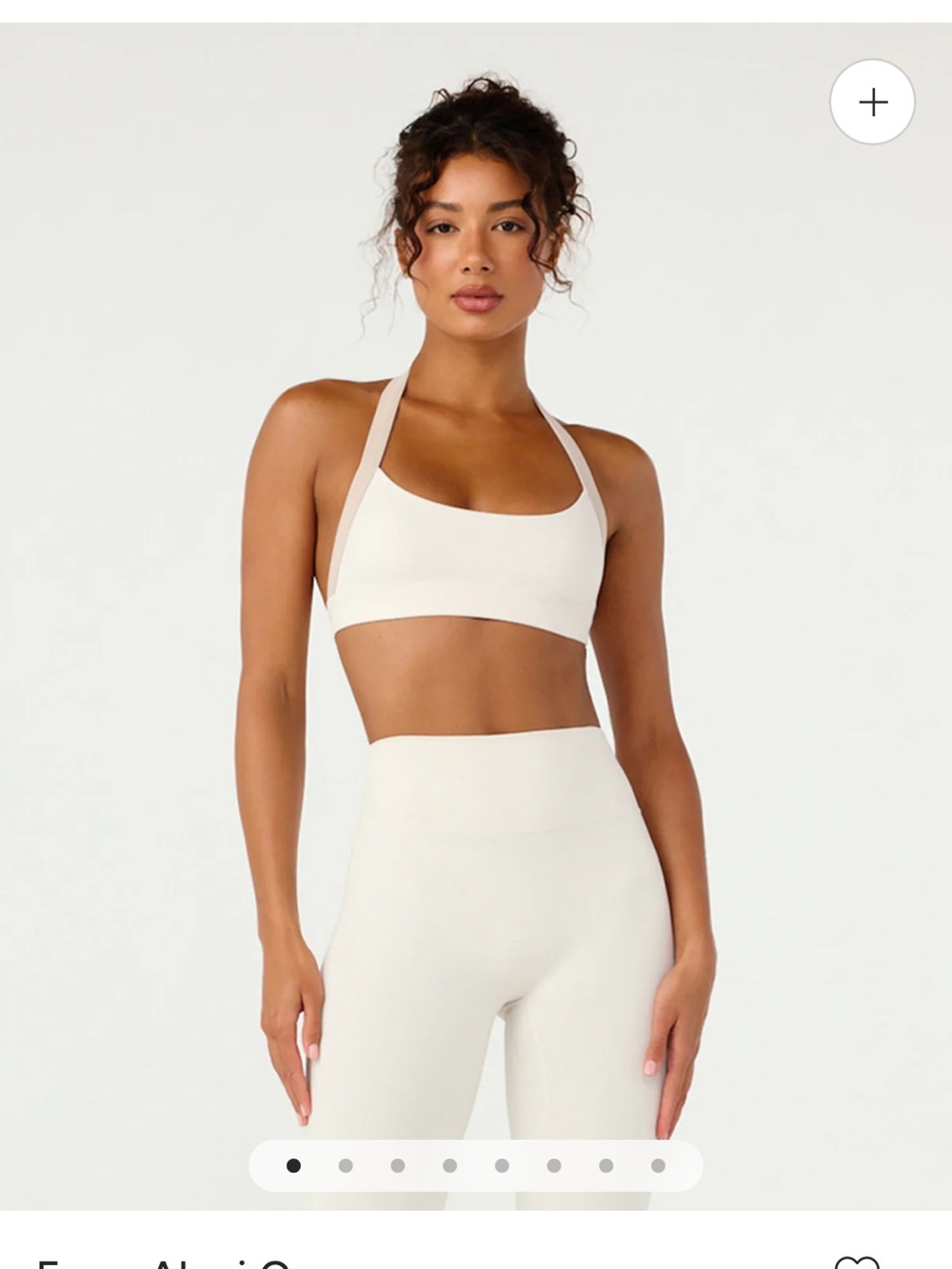 CSB Form Alani Crop in Vanilla Two Tone (Brand New) - Picture 2 of 3